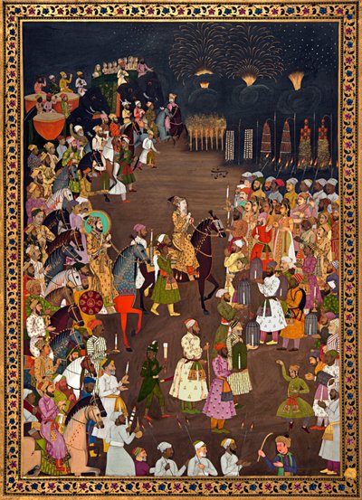 Die Hochzeitsprozession von Dara Shikoh von Unbekannt Unbekannt